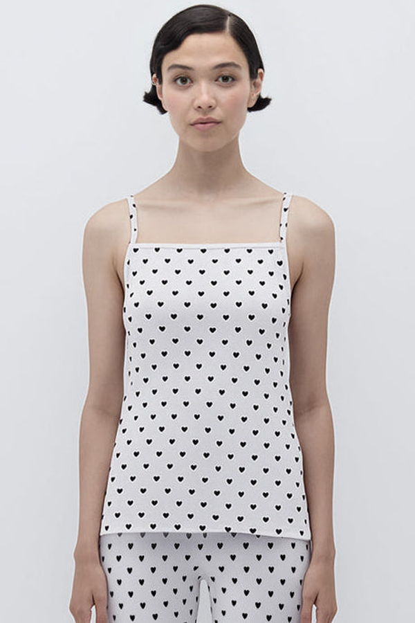 Rita Row Ripe Top - Heart Polka Dot