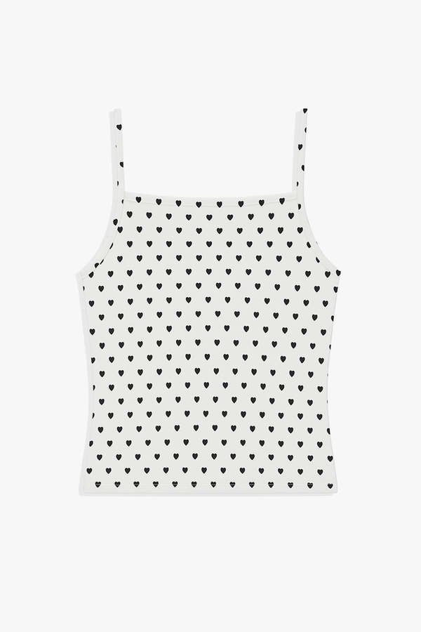 Rita Row Ripe Top - Heart Polka Dot