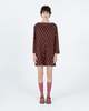 samet Bram Dress - Ombre Checks Jersey - Thumbnail 1
