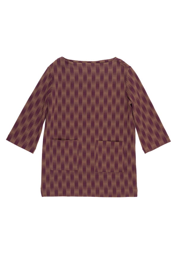 samet Bram Dress - Ombre Checks Jersey