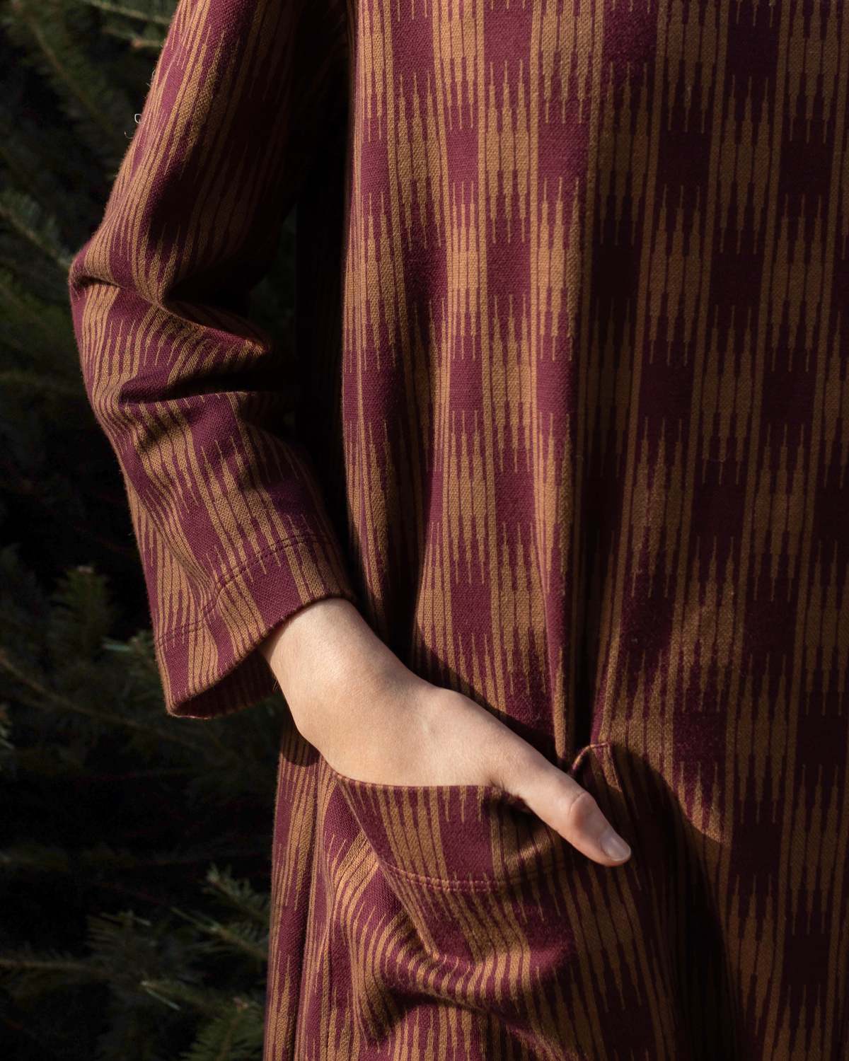 samet Bram Dress - Ombre Checks Jersey - Image 6 of 10
