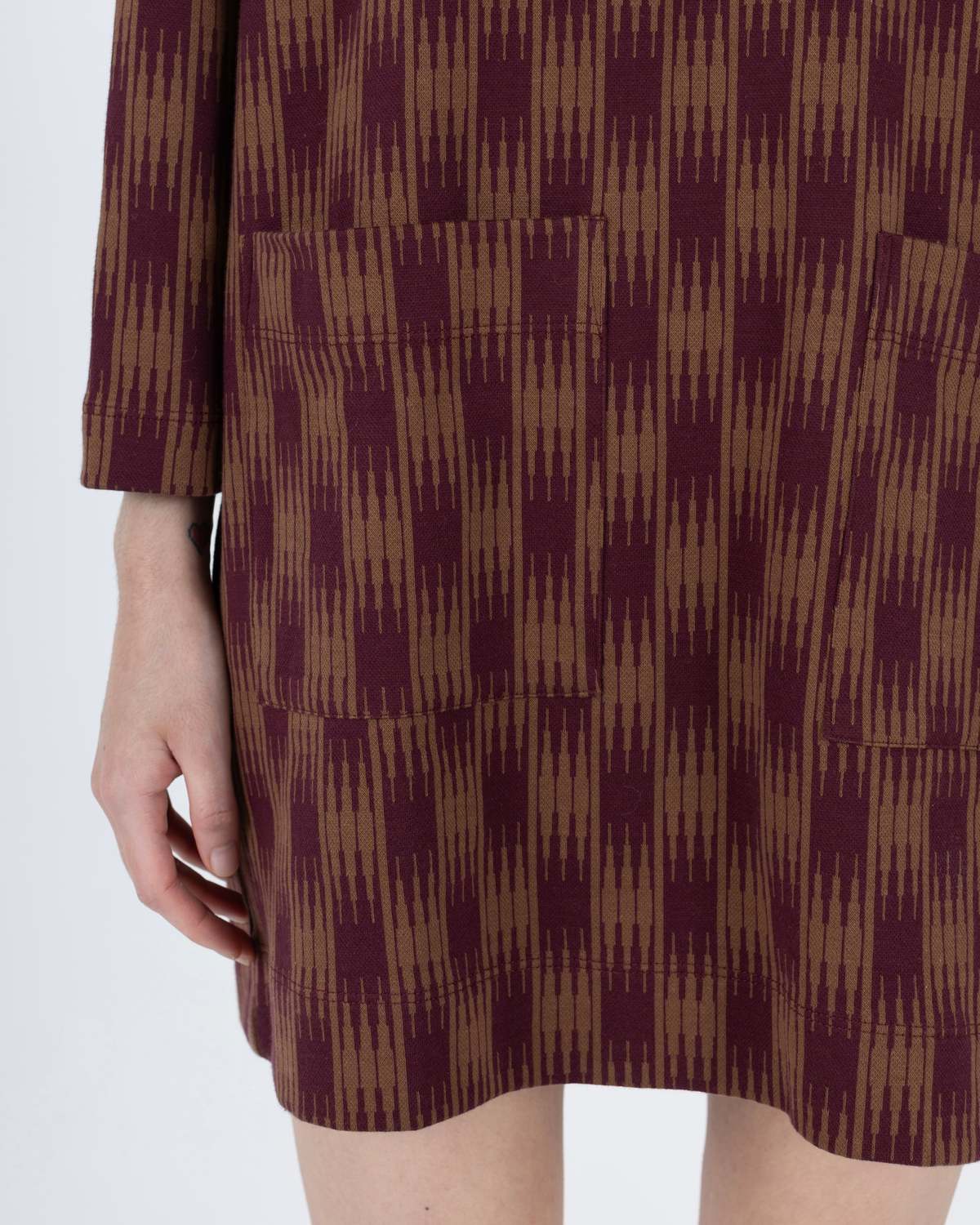 samet Bram Dress - Ombre Checks Jersey - Image 9 of 10