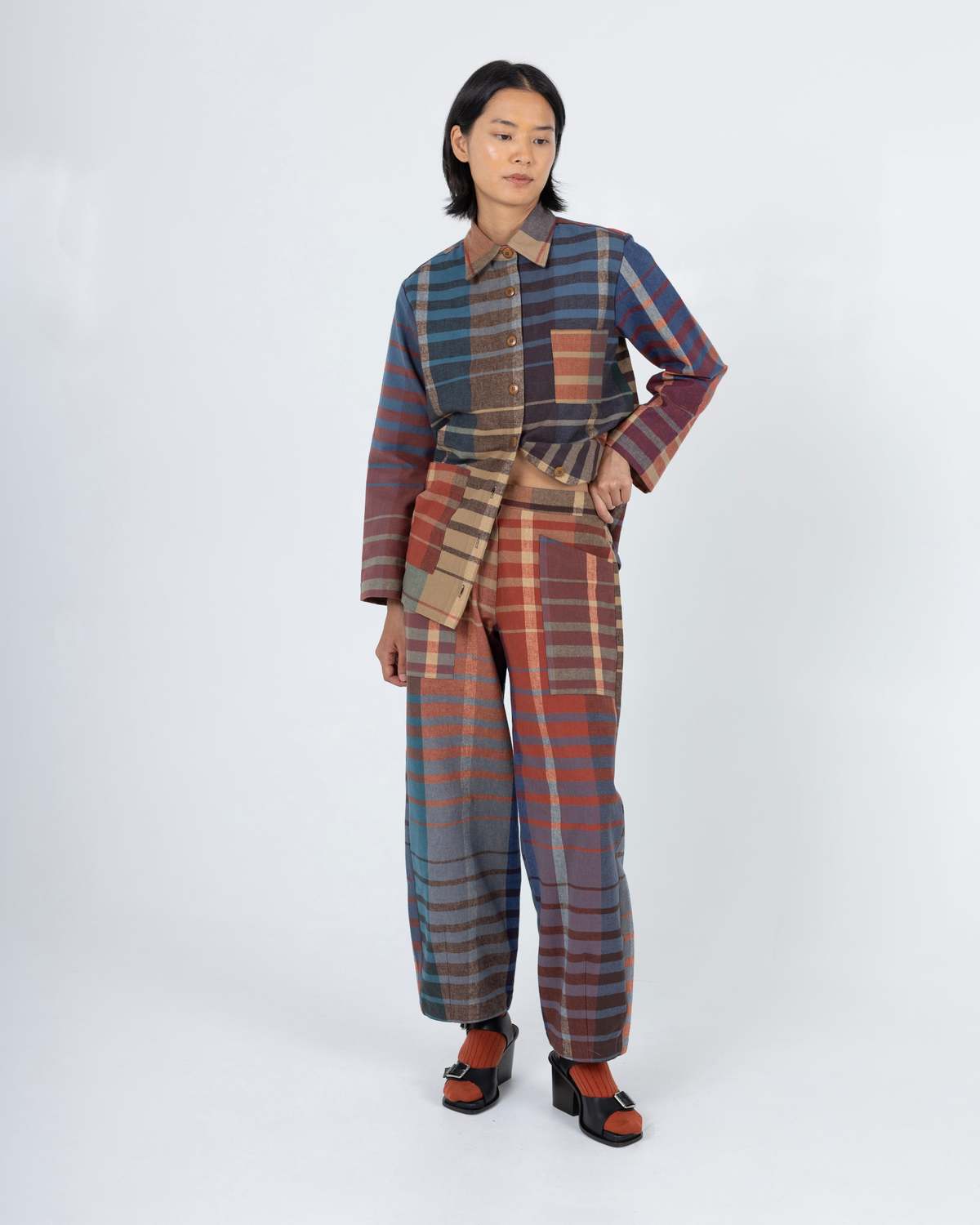 samet Chibi Pant Rad Plaid - Image 1 of 7