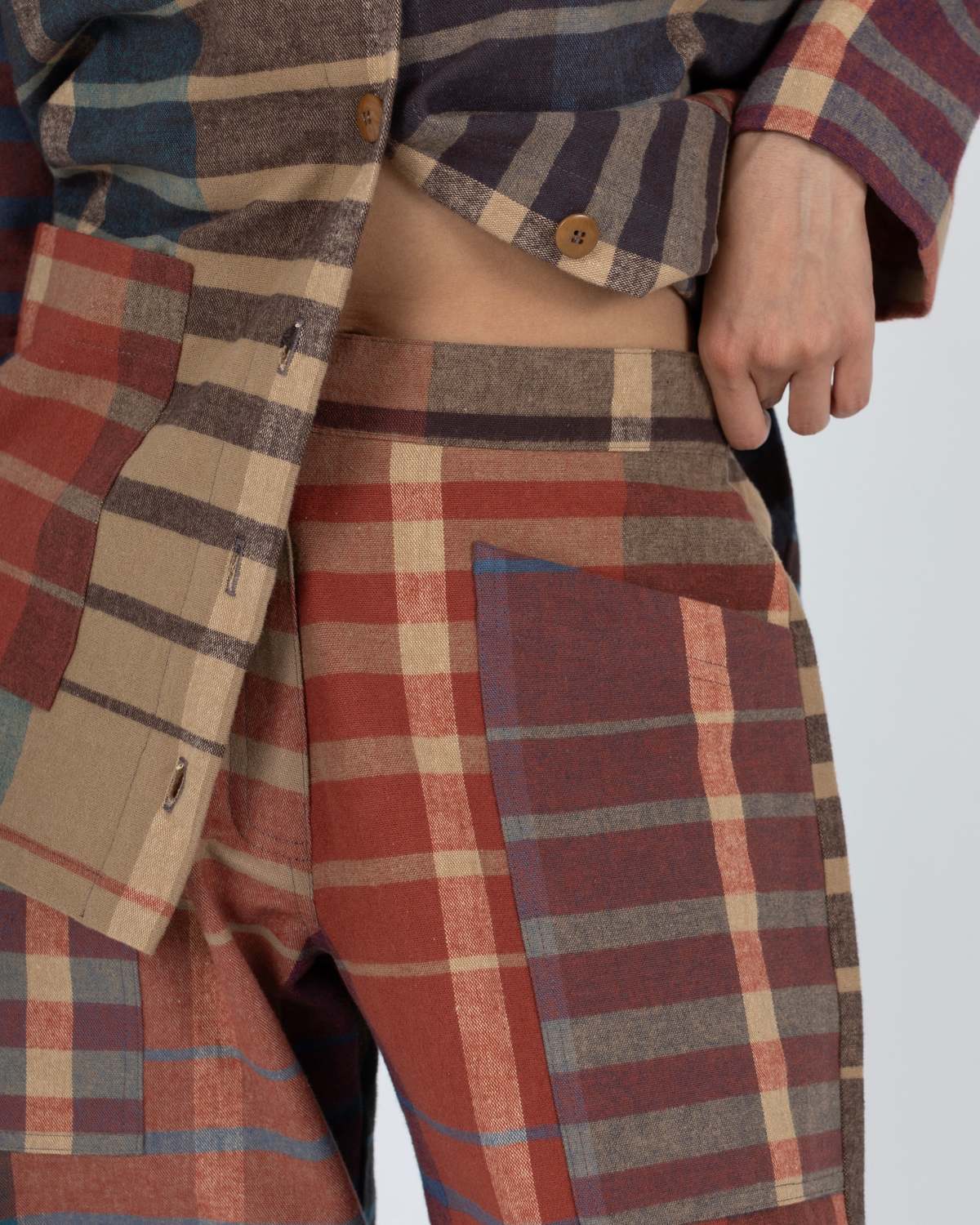 samet Chibi Pant Rad Plaid - Image 3 of 7