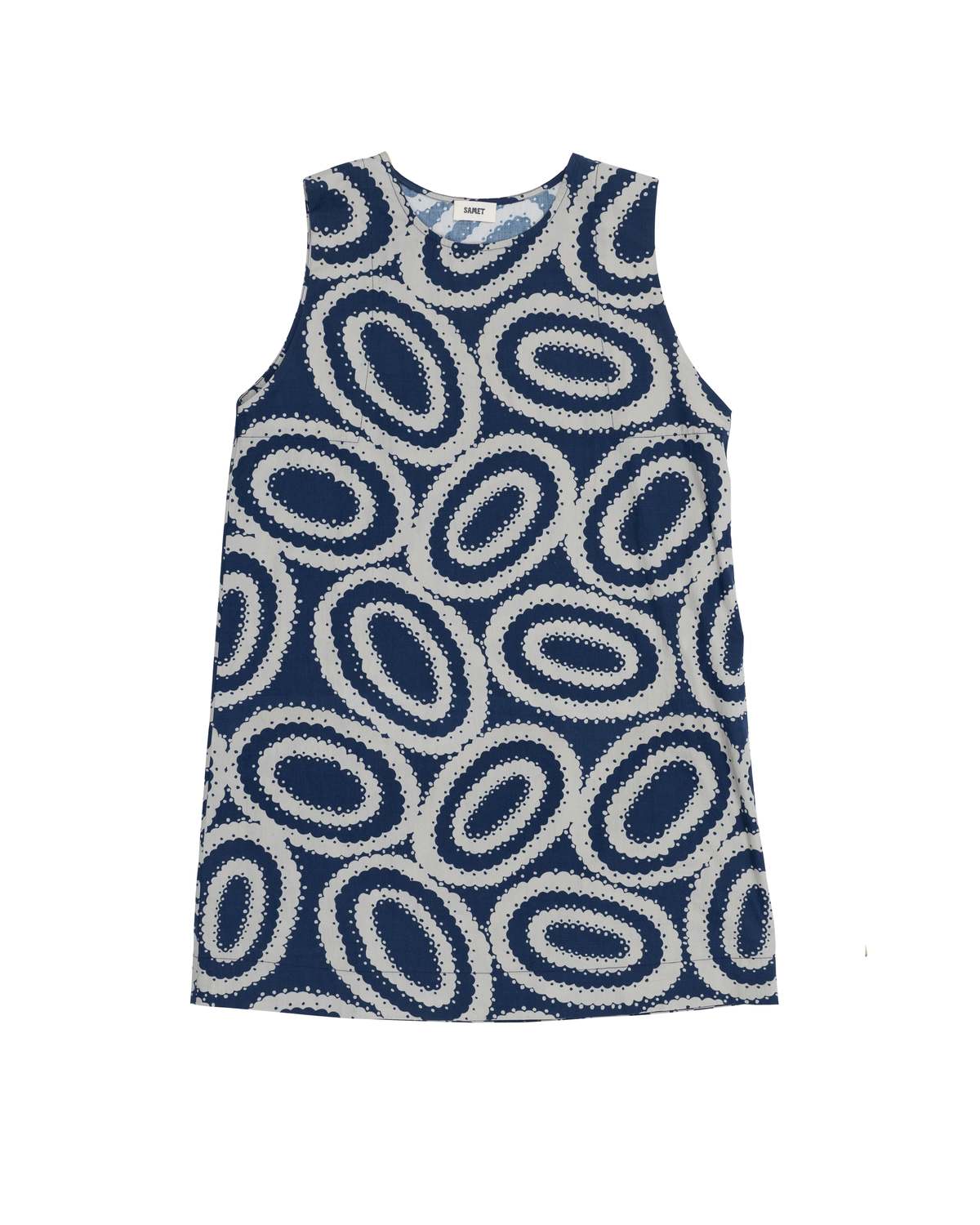 samet Kate Mini Doilies Print Dress - Image 2 of 14