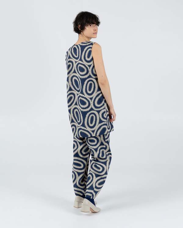 samet Kate Mini Doilies Print Dress