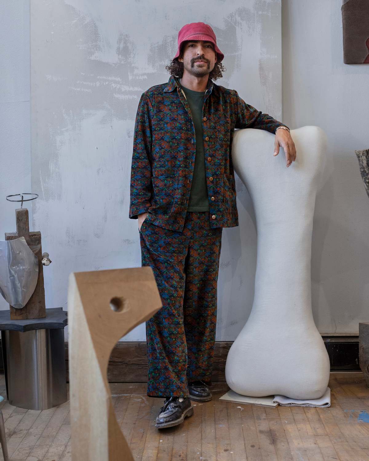 samet Melvin Shirt Fuzz Pop Print Top - Image 6 of 10