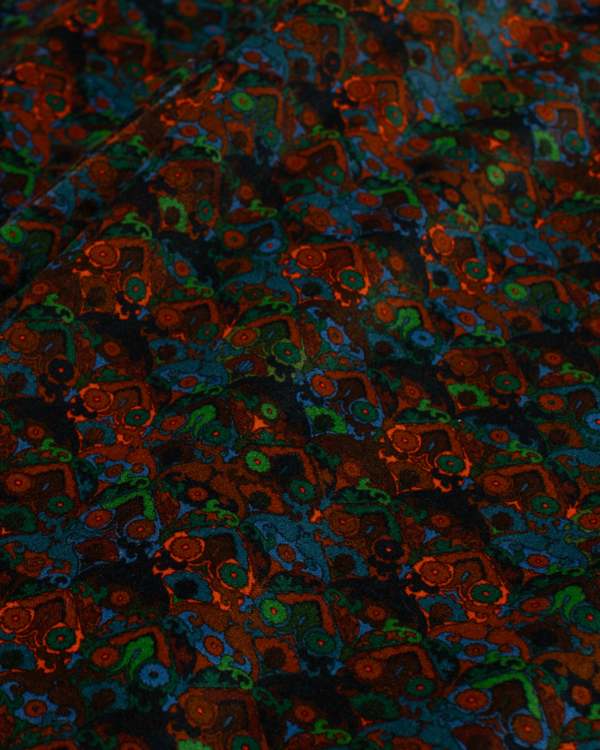 samet Melvin Shirt Fuzz Pop Print Top