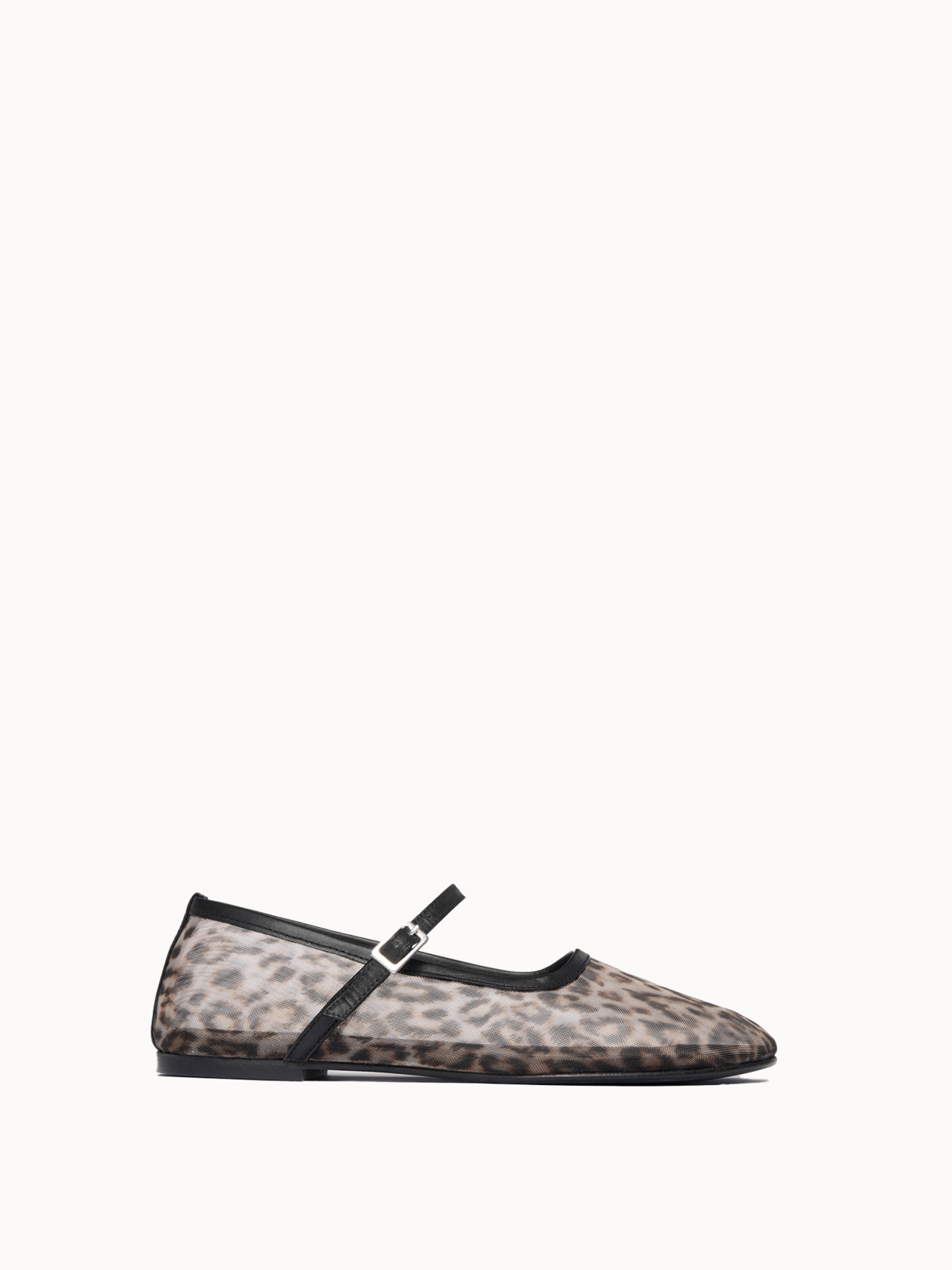 Freda Salvador Laurel Mary Jane Flats - Leopard Mesh - Image 1 of 3