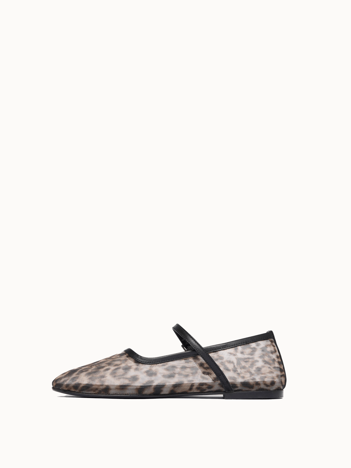 Freda Salvador Laurel Mary Jane Flats - Leopard Mesh - Image 3 of 3
