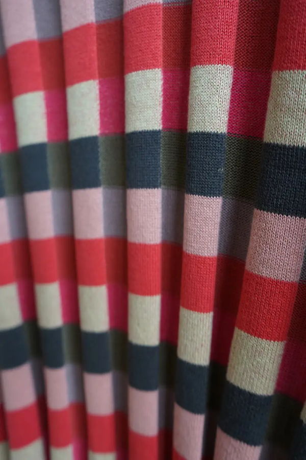 THE ENDERY Anni Grid Plaited Tee