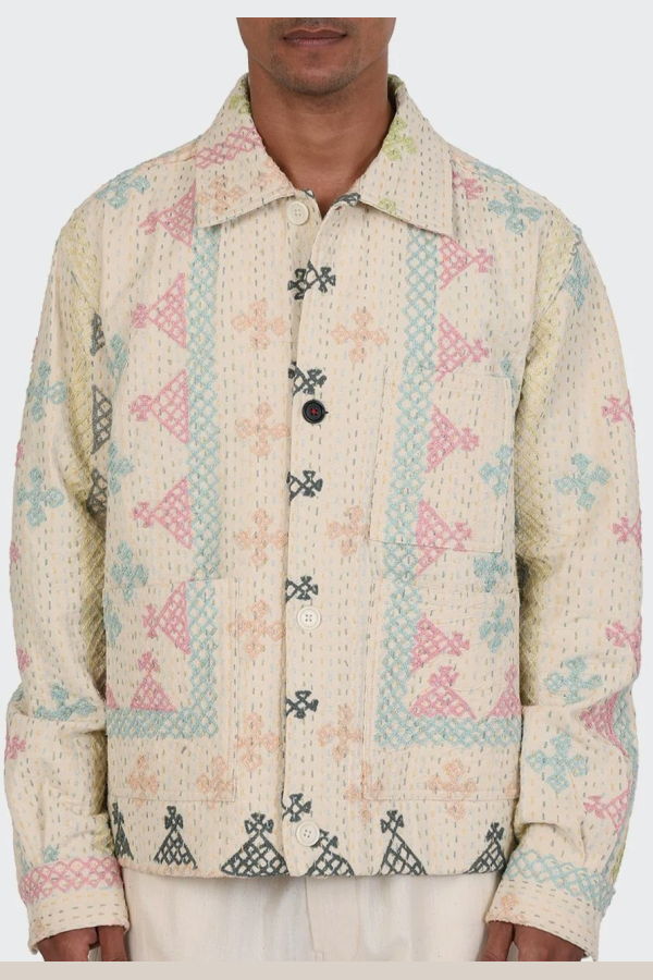 Kardo Craft Suzani Embroidered Bodhi Jacket