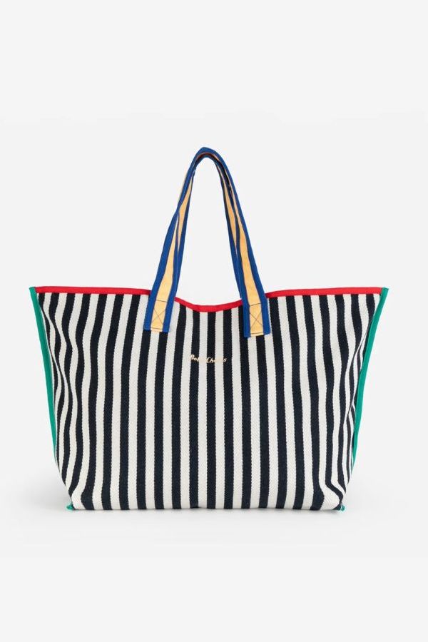 Bobo Choses Colour Block Cotton Bag Handbag - Multicolour