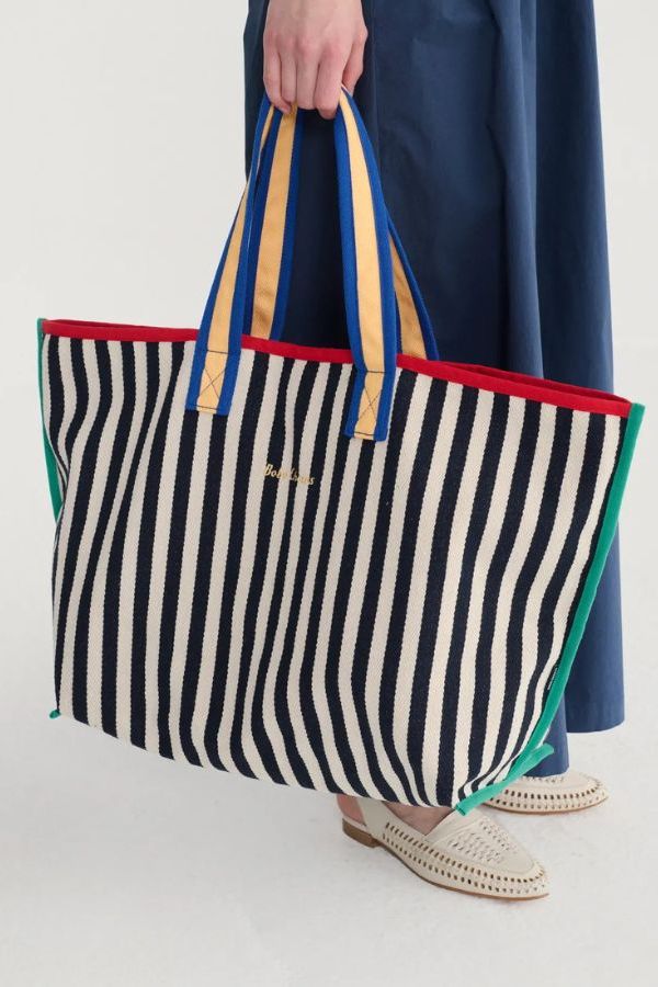 Bobo Choses Colour Block Cotton Bag Handbag - Multicolour