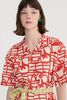 Bobo Choses Cookery Festival All Over Shirt - Red - Thumbnail 1