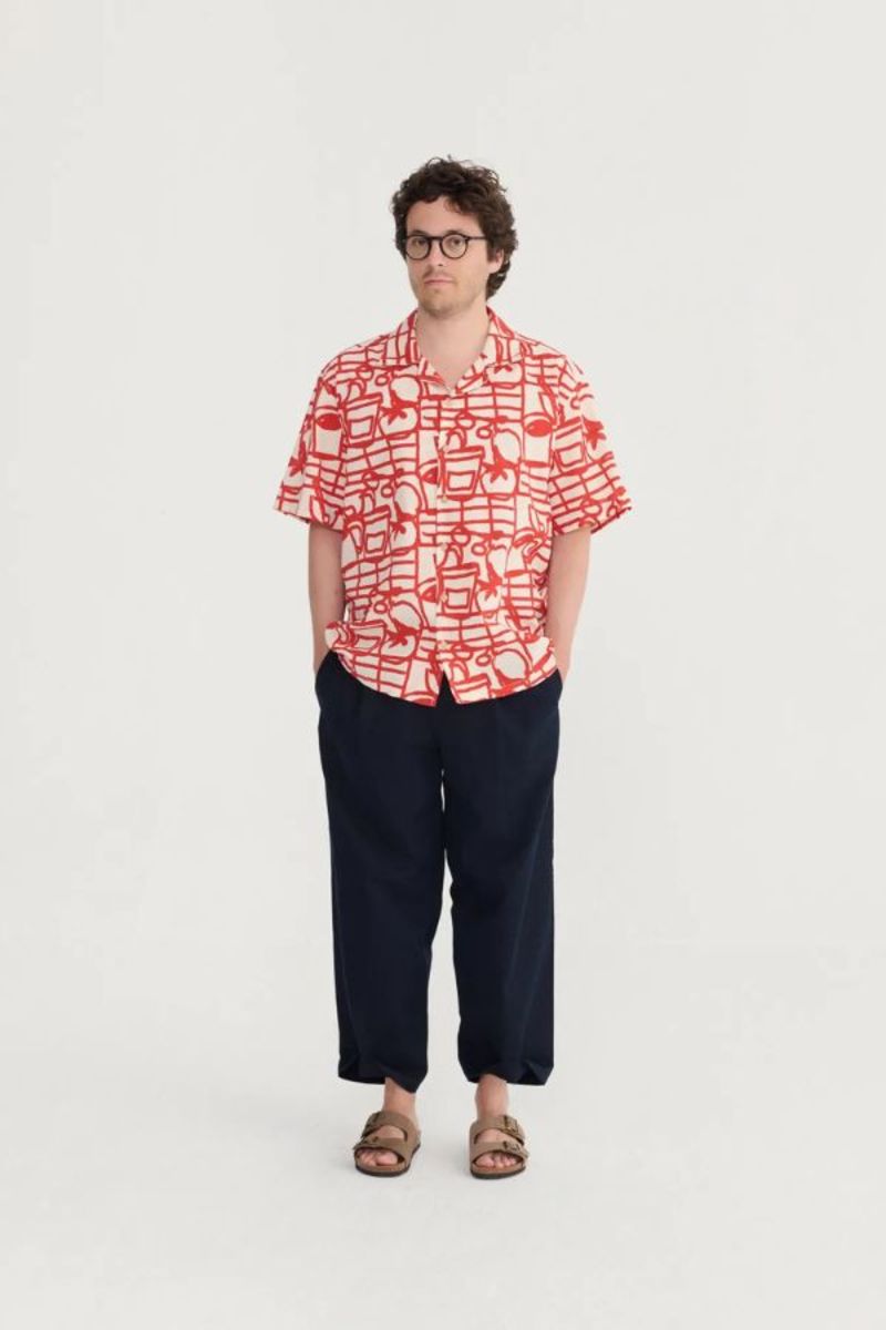 Bobo Choses Cookery Festival All Over Shirt - Red