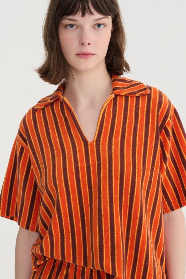 Bobo Choses Terry Polo Shirt Top - Multicolour