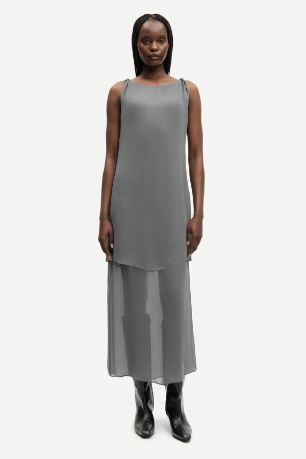 Samsøe Samsøe Samika Dress - Gunmetal