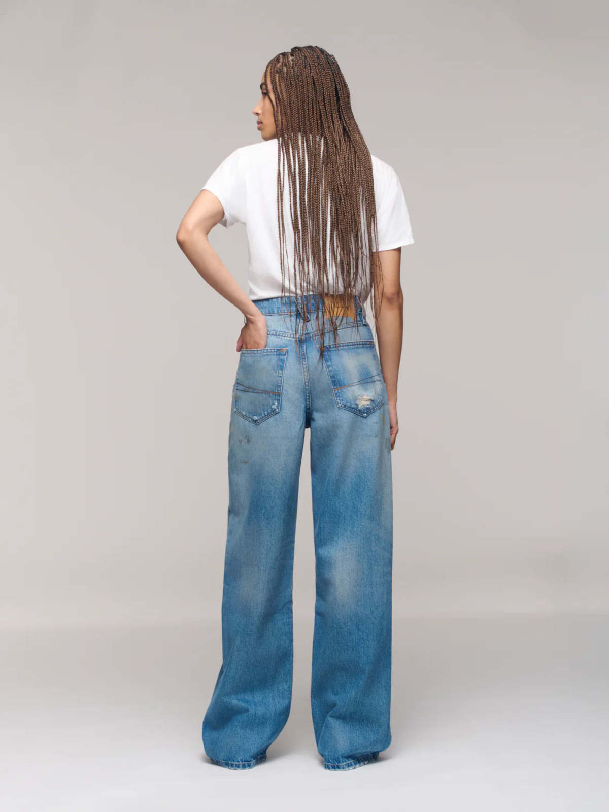 DALA Sling Jeans Painterly Blue - Image 4 of 4