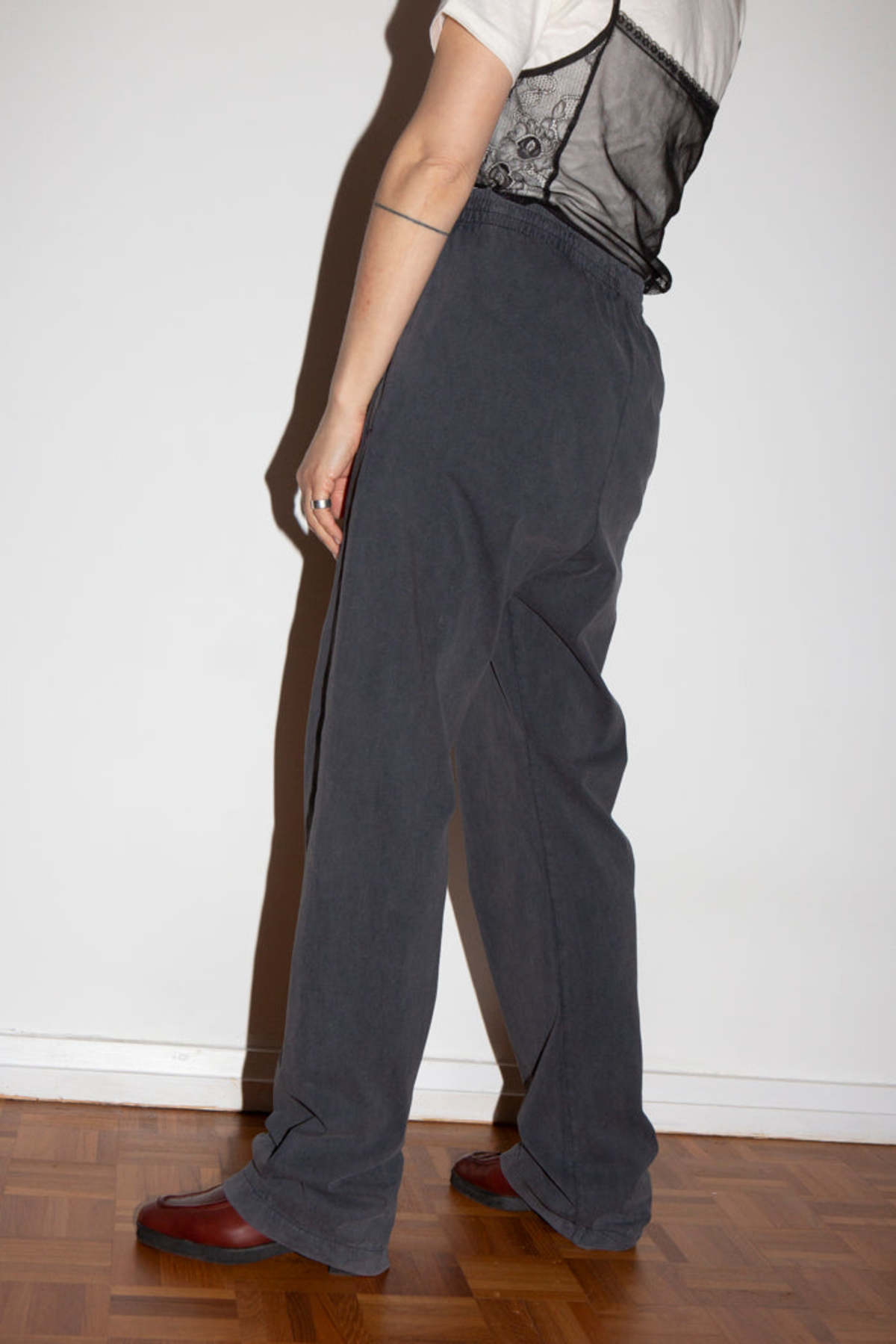 WOLF & GYPSY VINTAGE Dead Stock Lounge Pant - Washed Grey - Image 2 of 3