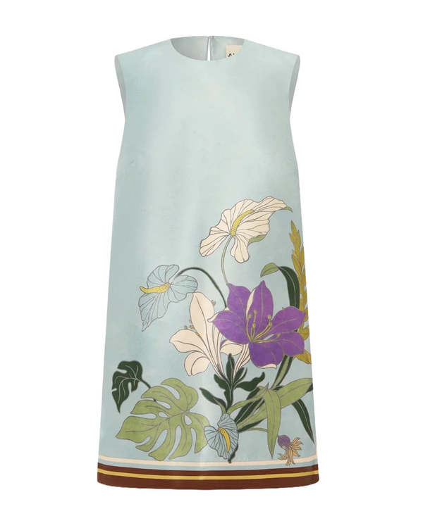 ALEMAIS Alfie Mini Dress - Blue