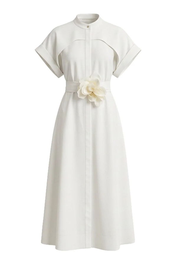 acler Espley Maxi Dress - Ivory