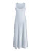 Argent Tank Silk Charmeuse Dress - Blue - Thumbnail 1