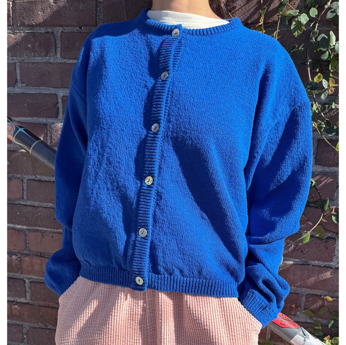 Le Bon Shoppe Leila Cardigan - Chili - Image 2 of 5