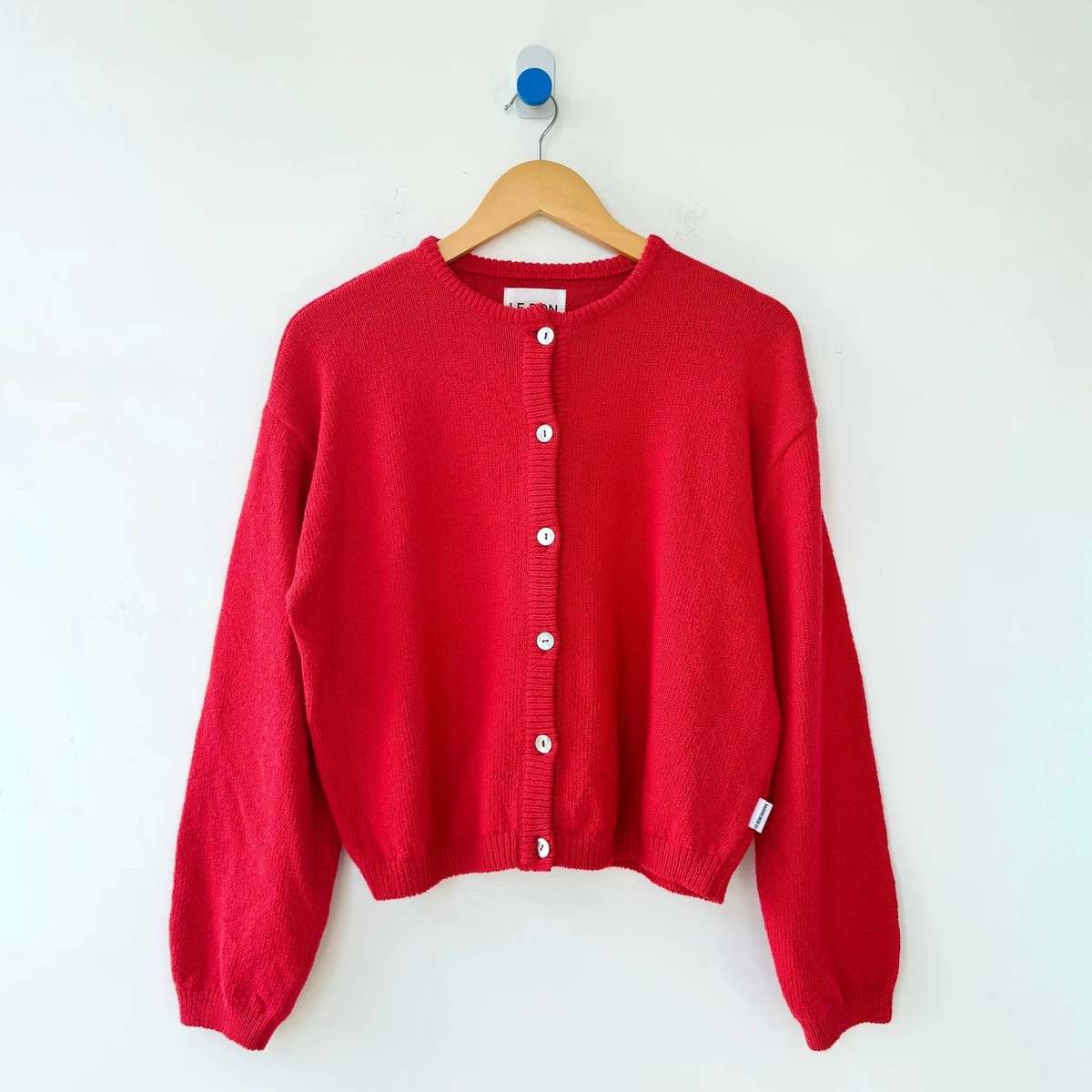 Le Bon Shoppe Leila Cardigan - Chili - Image 5 of 5