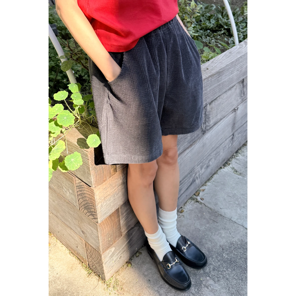 Le Bon Shoppe Soft Corduroy City Shorts - Image 4 of 7