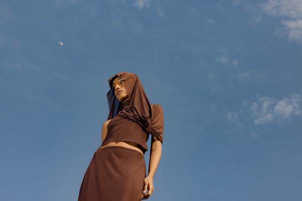 Hanan Sharifa Merzouga Top - Chocolate Brown