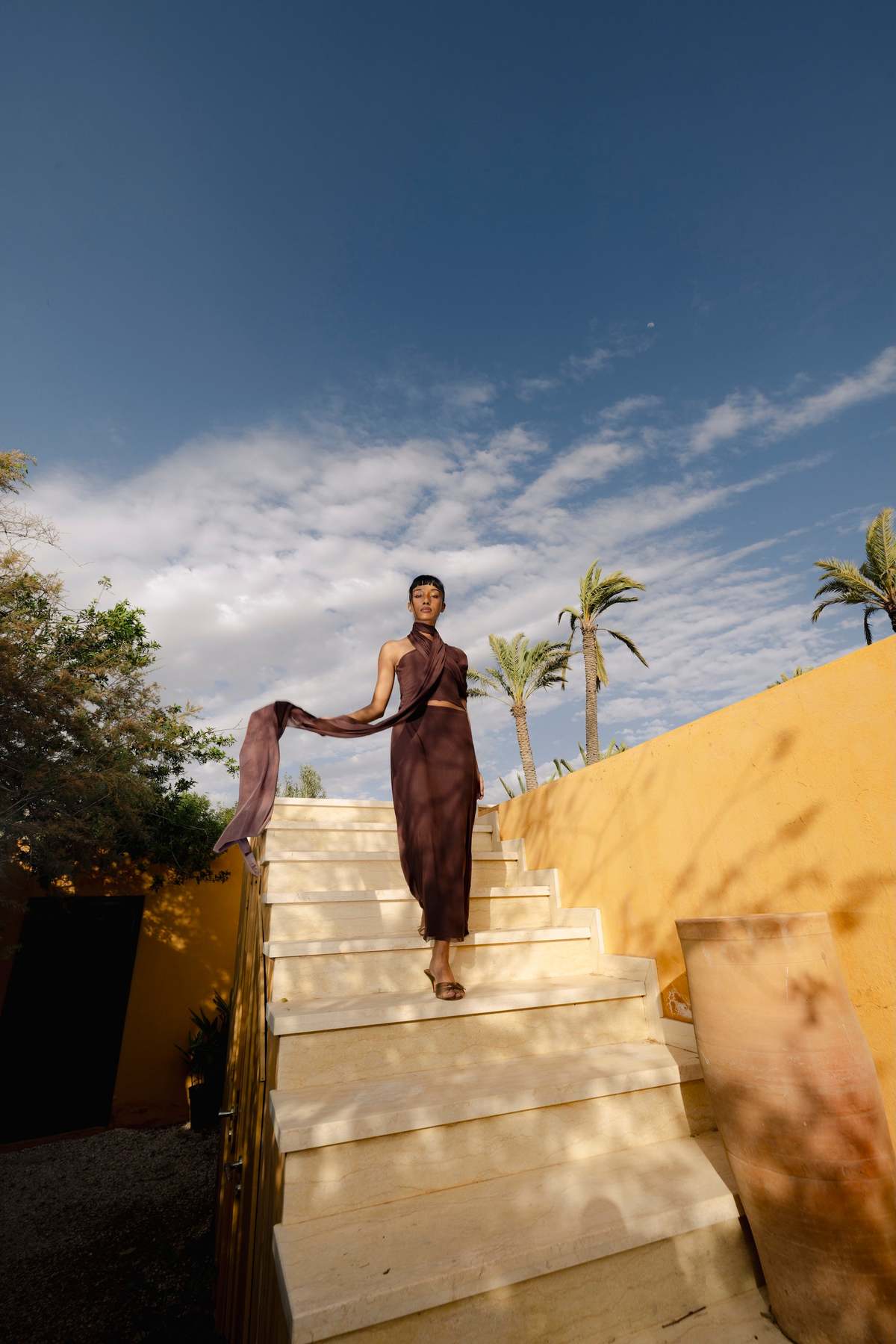 Hanan Sharifa Merzouga Top - Chocolate Brown - Image 8 of 17