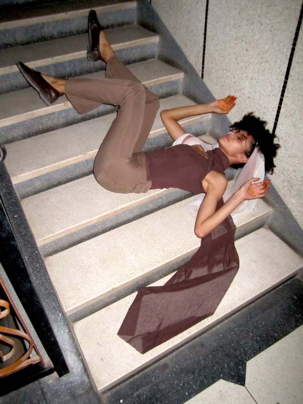 Hanan Sharifa Merzouga Top - Chocolate Brown