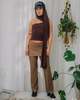Hanan Sharifa Merzouga Top - Chocolate Brown - Thumbnail 17