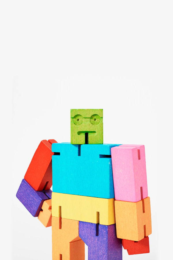 Areaware Cubebot Small Toy