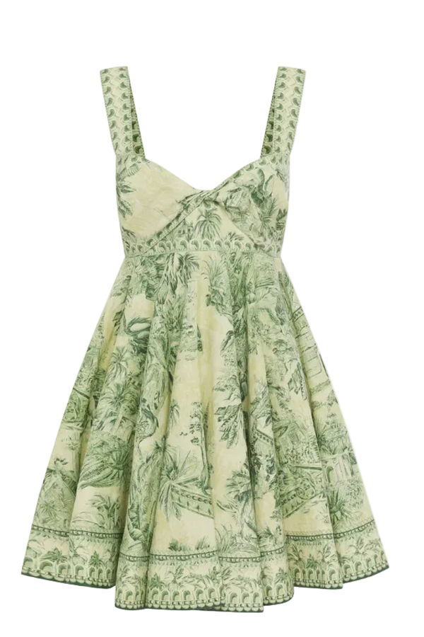 ALEMAIS Sara Mini Twist Sundress