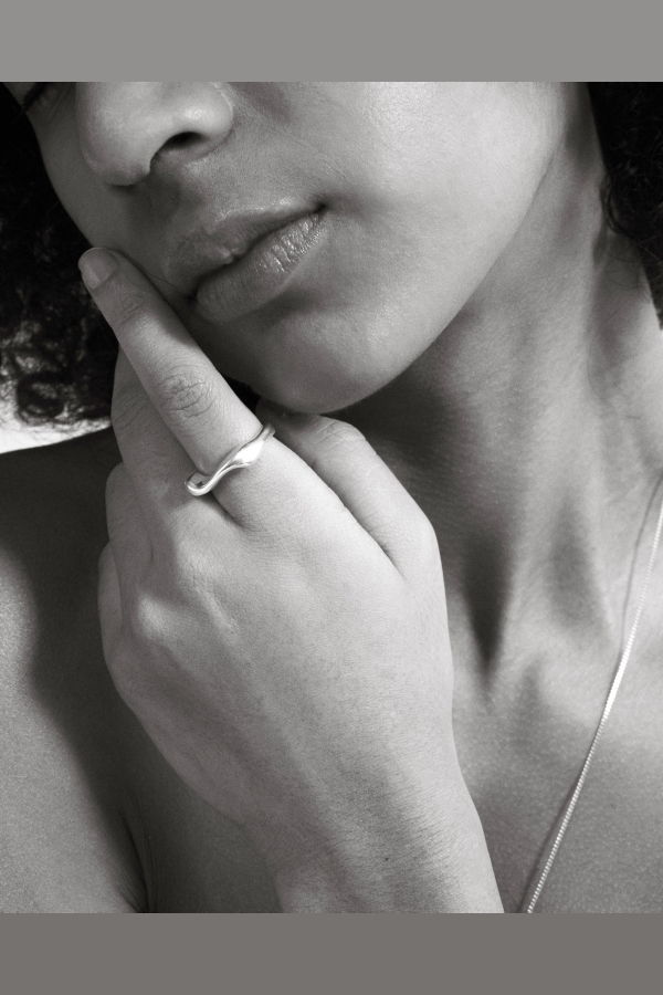 Virginia Jirash Caf Ring - Silver