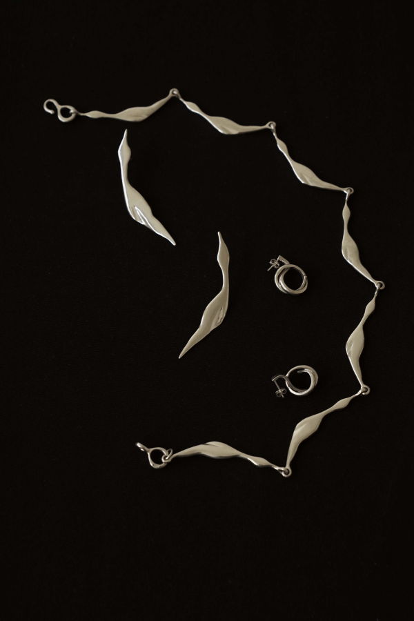 Virginia Jirash Garzas Necklace - Silver