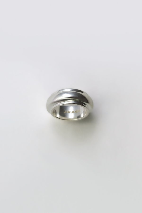 Virginia Jirash Thick Ring - Silver