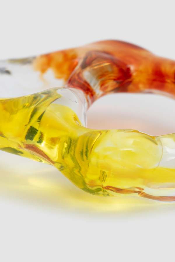 Issey Miyake Crystalline Stole Buckle Accessories