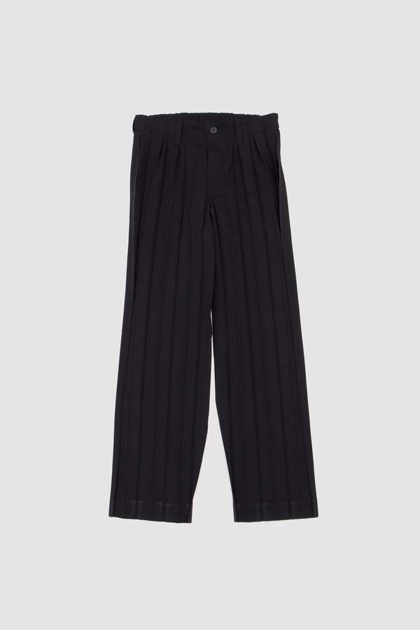 Issey Miyake Edge Ensemble Trousers - Black