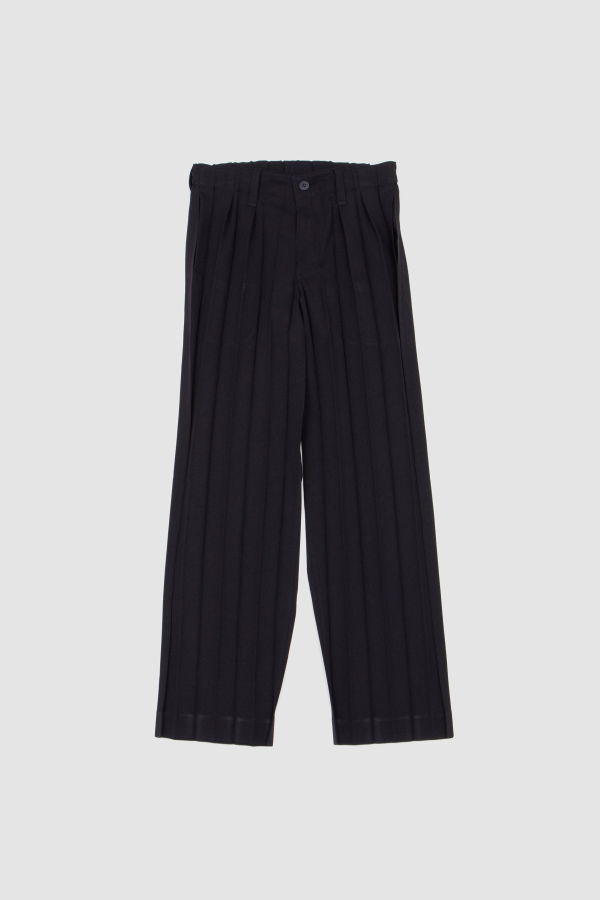 Issey Miyake Edge Ensemble Trousers - Black