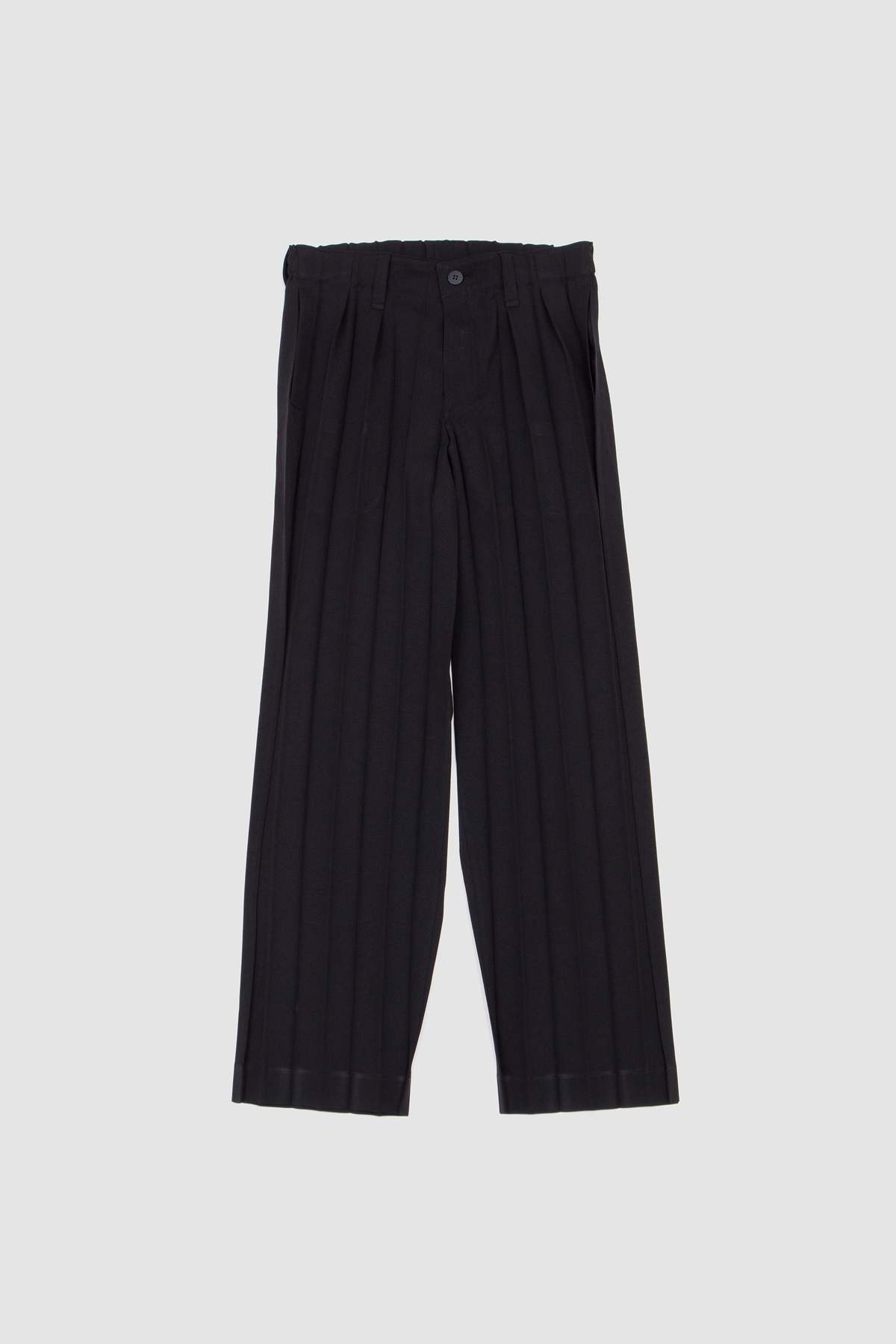 Issey Miyake Edge Ensemble Trousers - Black - Image 2 of 5