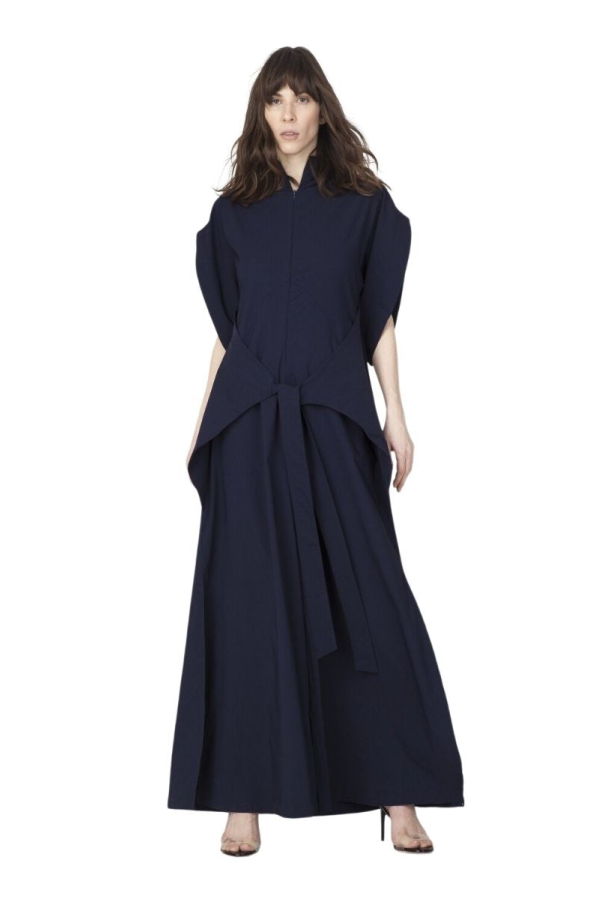 MONOSUIT Plus Size Lea Jumpsuit - Navy Blue