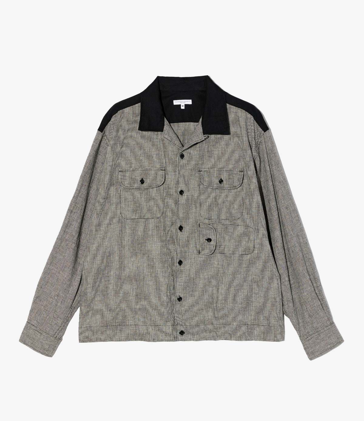 Engineered Garments Bowling Shirt CL Houndstooth Shirt - Image 1 of 4