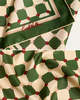 Lost Pattern Checkerboard Silk Scarf - Thumbnail 3