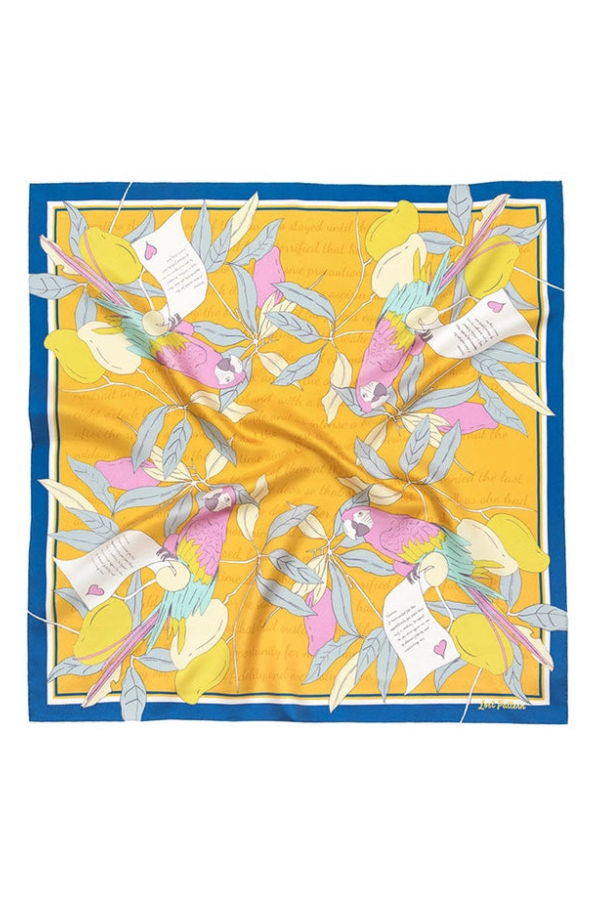 Lost Pattern El Amour Silk Scarf