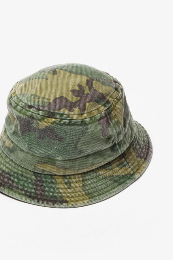 Needles Reversible Bucket Hat - Camo Twill