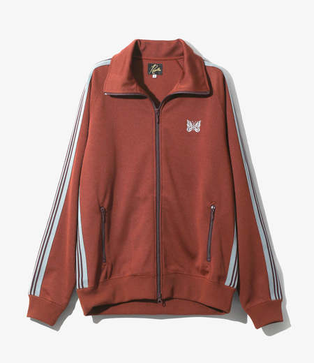 Needles Poly Smooth Track Jacket - Dark Brown | Garmentory