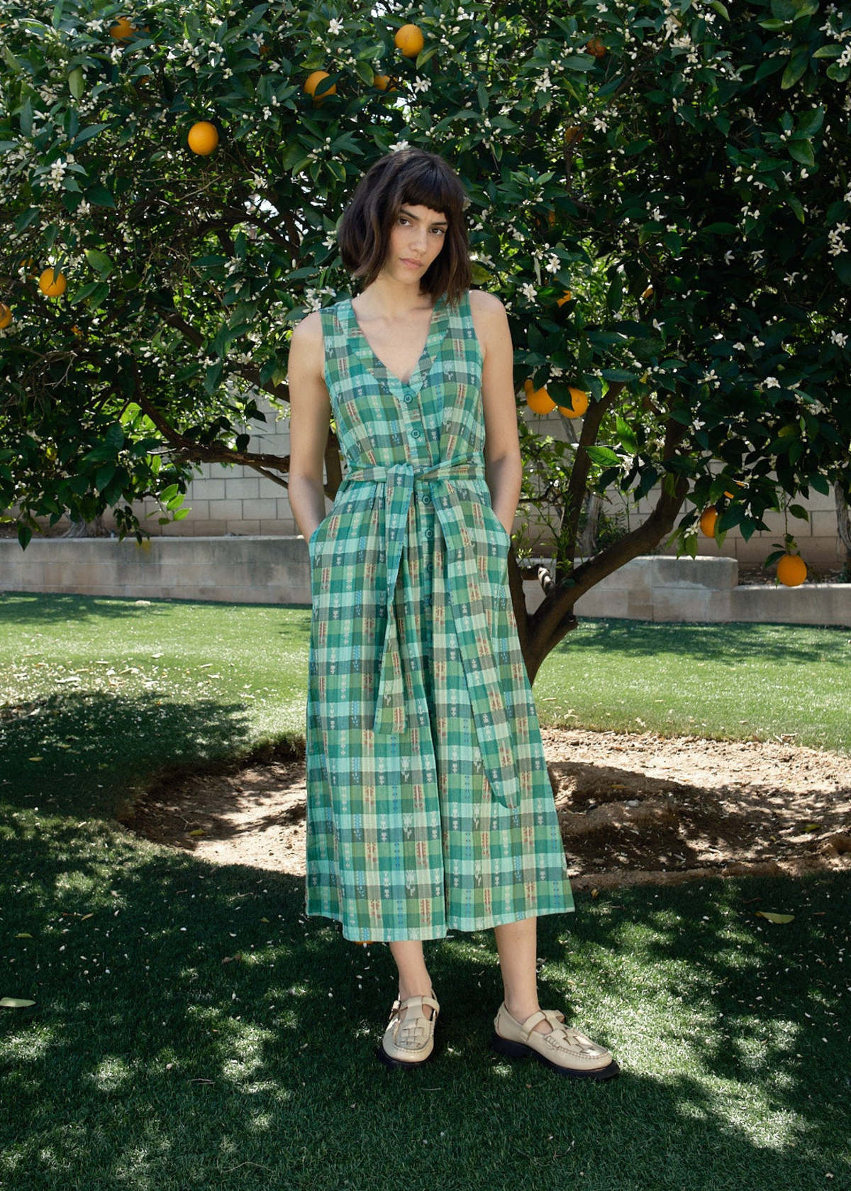 Ace & Jig Callie Dress - Garden - Image 3 of 6